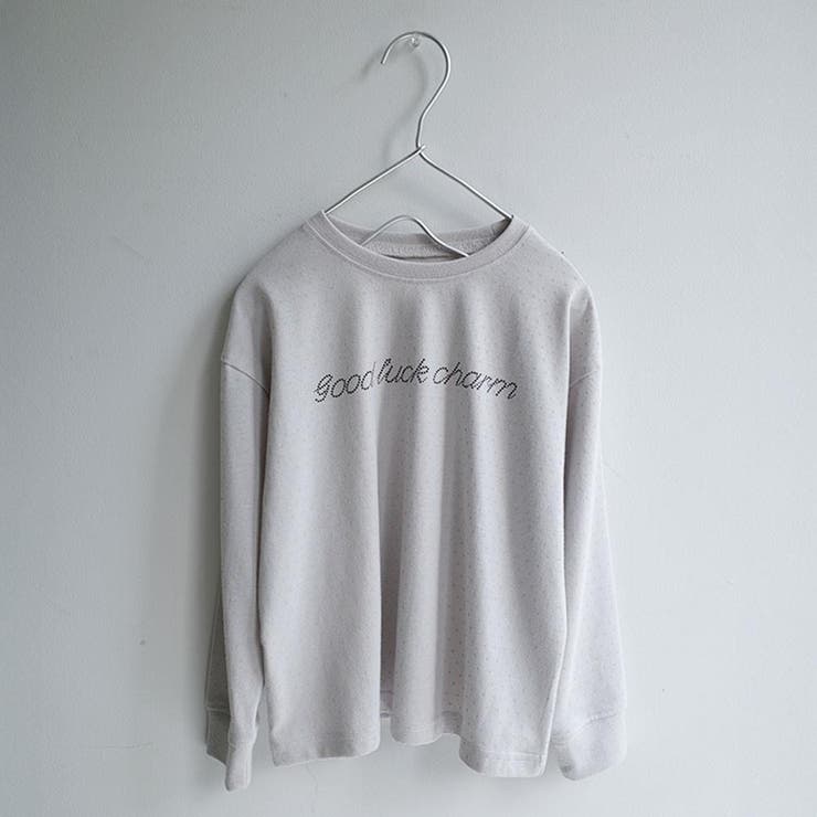 【aBity select./アビティセレクト】星ロゴドット柄長袖Tシャツ | ブランシェス | 詳細画像4 