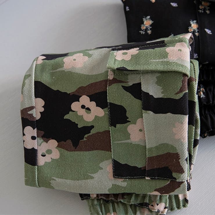 【aBity select./アビティセレクト】迷彩・小花柄カーゴロングパンツ | ブランシェス | 詳細画像13 