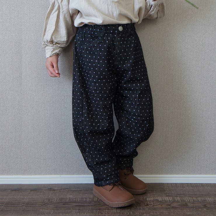 ブラック | 【aBity select./アビティセレクト】バレルレッグデニムロングパンツ | ブランシェス