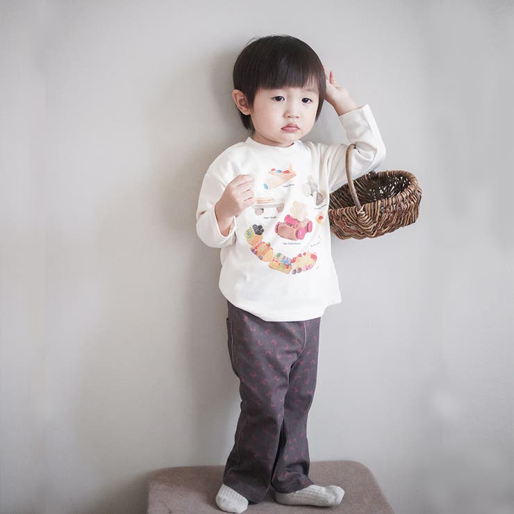 【aBity select./アビティセレクト】総柄フレアロングパンツ | ブランシェス | 詳細画像11 