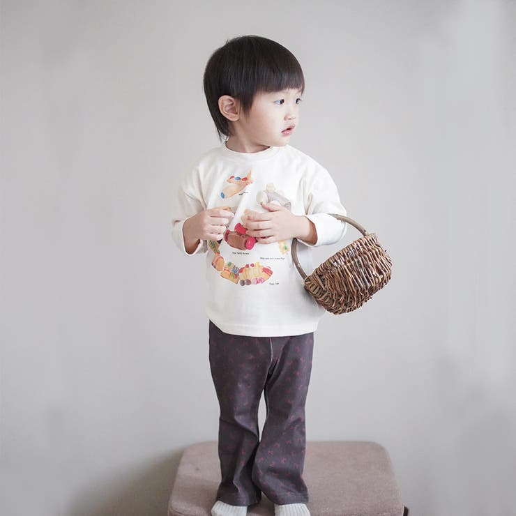 【aBity select./アビティセレクト】総柄フレアロングパンツ | ブランシェス | 詳細画像12 