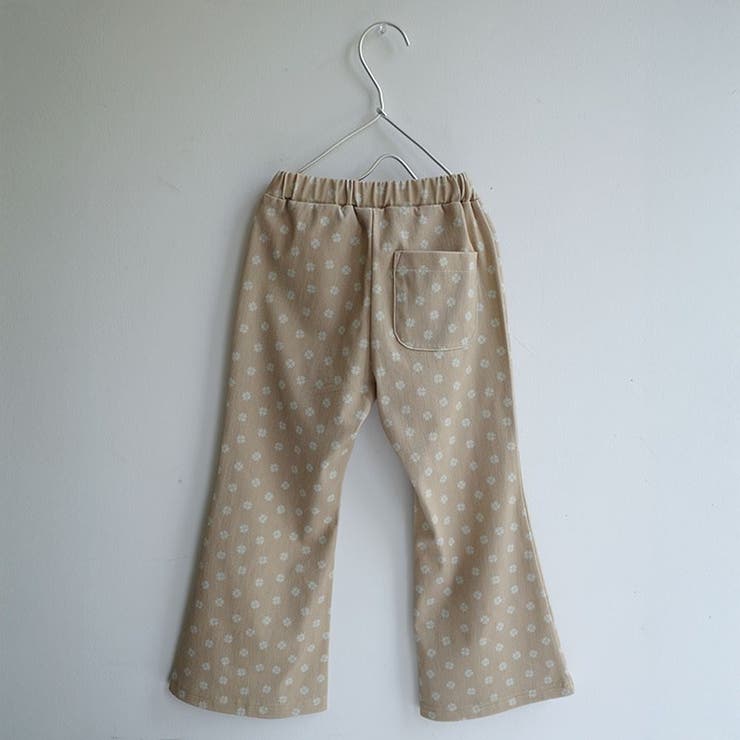 【aBity select./アビティセレクト】総柄フレアロングパンツ | ブランシェス | 詳細画像3 