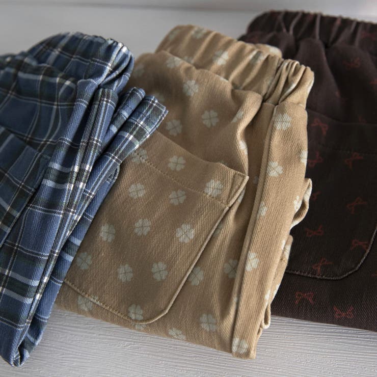 【aBity select./アビティセレクト】総柄フレアロングパンツ | ブランシェス | 詳細画像4 