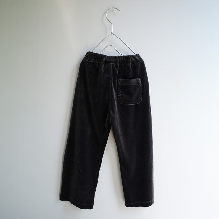 【aBity select./アビティセレクト】レースラインベロアロングパンツ | ブランシェス | 詳細画像8 