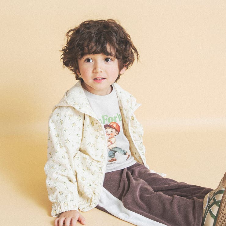 【aBity select./アビティセレクト】ギンガム・小花柄ジャケット | ブランシェス | 詳細画像6 