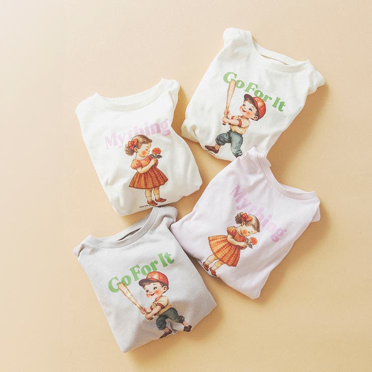 【aBity select アビティセレクト】レトロタッチBOY＆GIRL長袖T… | ブランシェス | 詳細画像18 