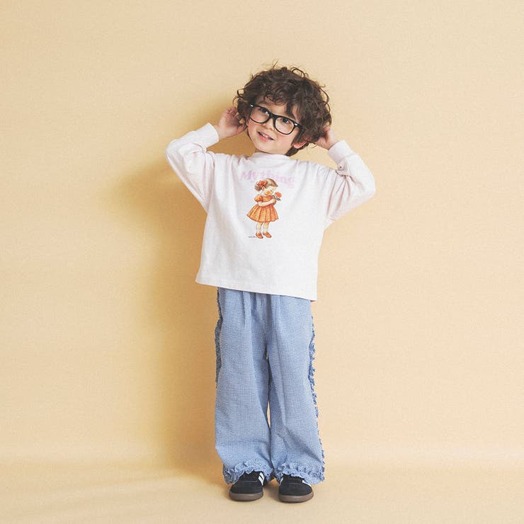 【aBity select アビティセレクト】レトロタッチBOY＆GIRL長袖T… | ブランシェス | 詳細画像8 