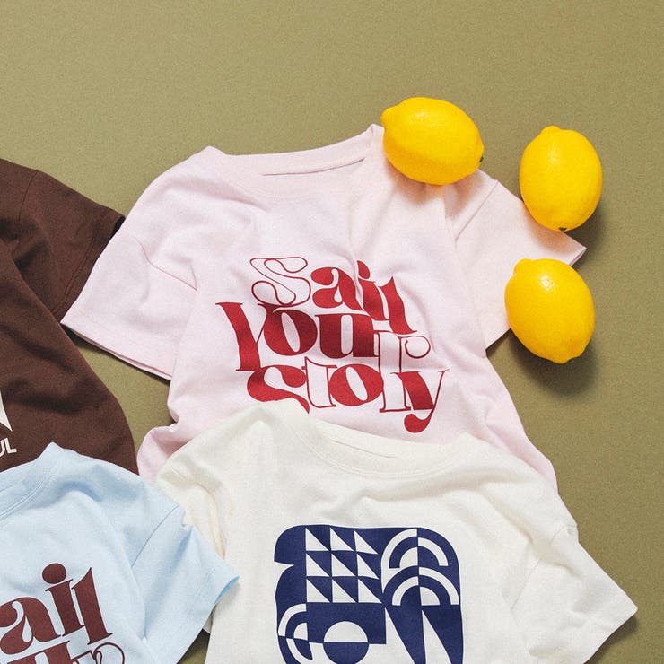 ライトピンク | 【aBity select./アビティセレクト】アソートロゴ半袖Tシャツ | ブランシェス