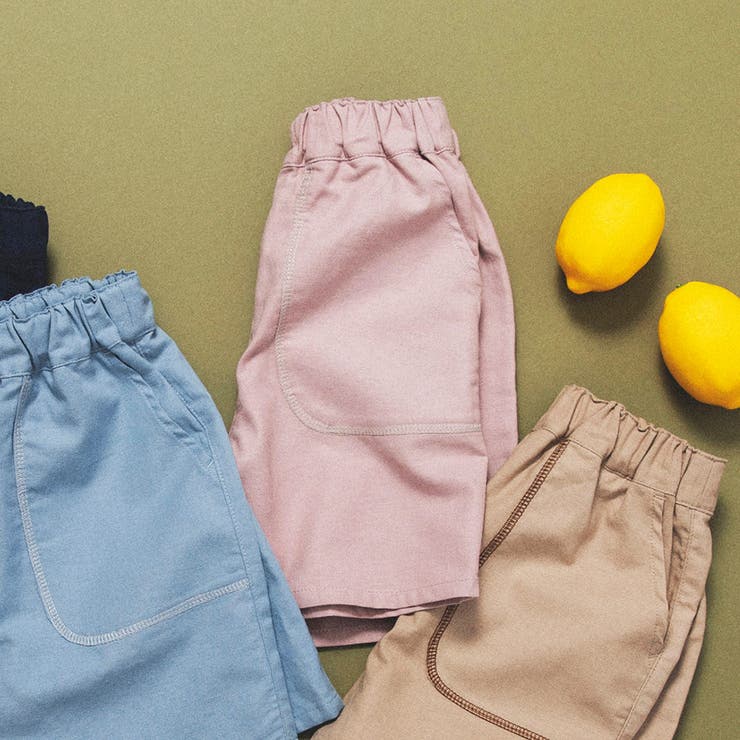 【aBity select./アビティセレクト】配色ステッチハーフパンツ | ブランシェス | 詳細画像7 