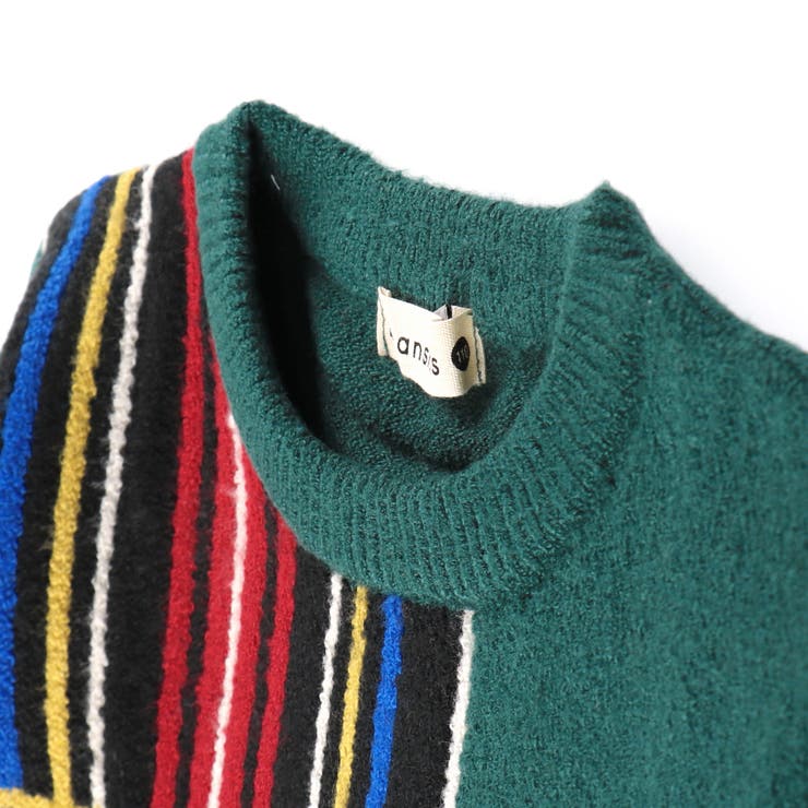 【洗濯機で洗える】タータンチェック柄ウォッシャブルニット | ブランシェス | 詳細画像14 