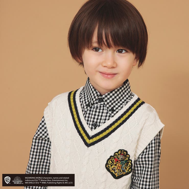 アイボリー | 【ハリー・ポッター】branshes オリジナル／チルデンニットベスト | ブランシェス