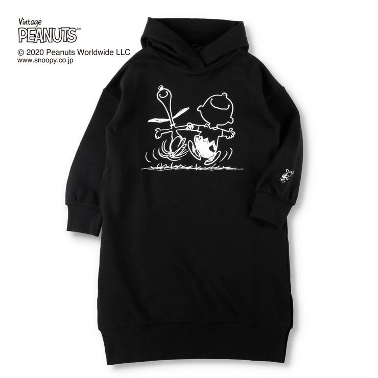 Peanuts スヌーピー チャーリー ブラウンワンピース 品番 Brsk Branshes ブランシェス のキッズ ファッション通販 Shoplist ショップリスト
