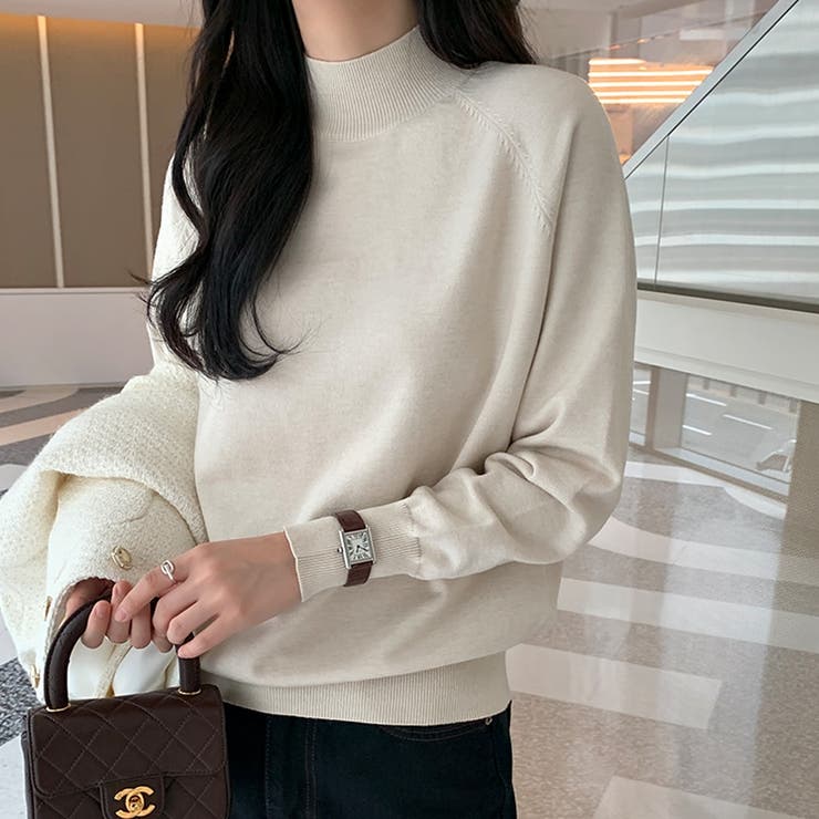 ガールズデイリー Muse12 ルーズフィットレイヤードニット韓国 | BRICH | 詳細画像1 