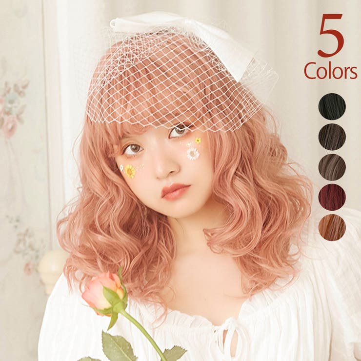 新作 レトロドーリーウェーブ」 ウィッグ[品番：BRLE0000417