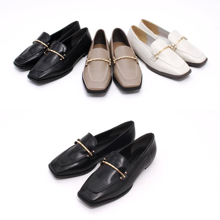 オソイ　ローファー　パンプス　MARGOT ゴールド金具 ファビオルスコーニ FABIO RUSCONI ラウンドトウベーシックローファー