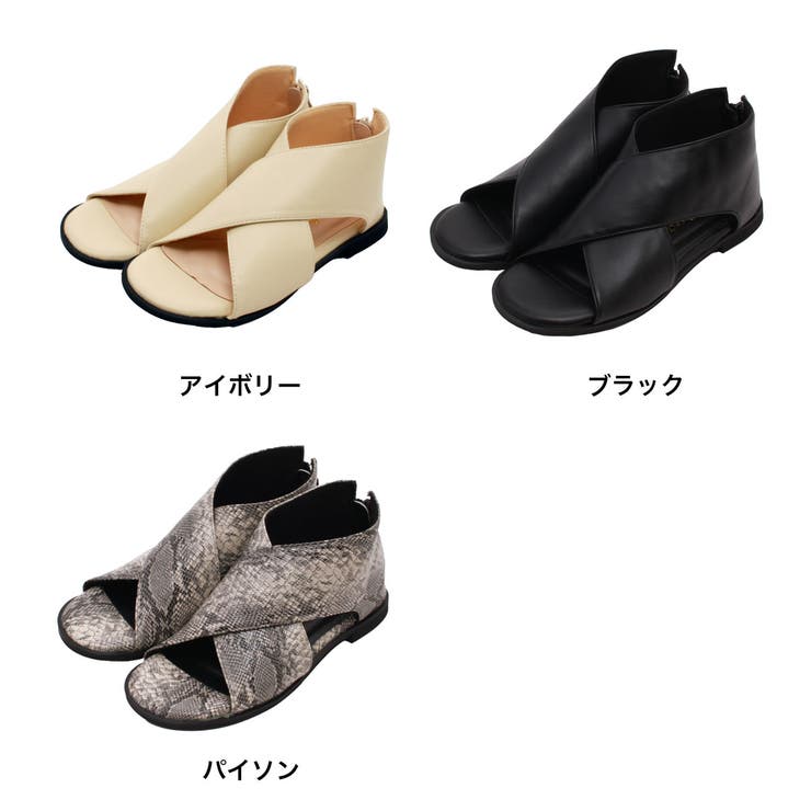 クロスサンダル ローヒールサンダル フラットサンダル | Brignton  | 詳細画像11 