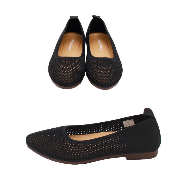 洗える軽量 ニットパンプス メッシュニット | Brignton  | 詳細画像8 