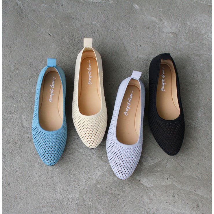 洗える軽量 ニットパンプス メッシュニット | Brignton  | 詳細画像11 