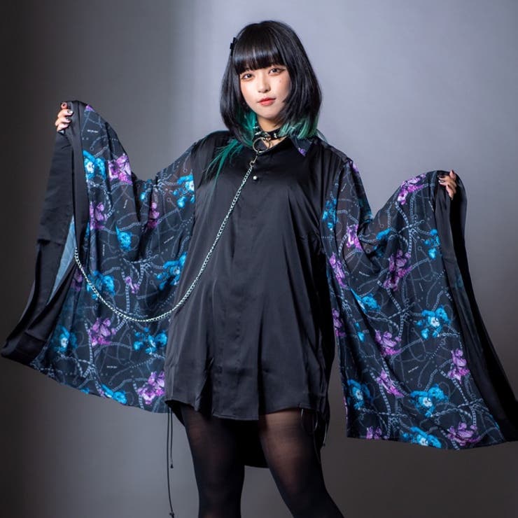 【１着でも送料無料】 KIMONO ビッグシルエット[品番：BFLM0000559 キモノスリーブ トップス
