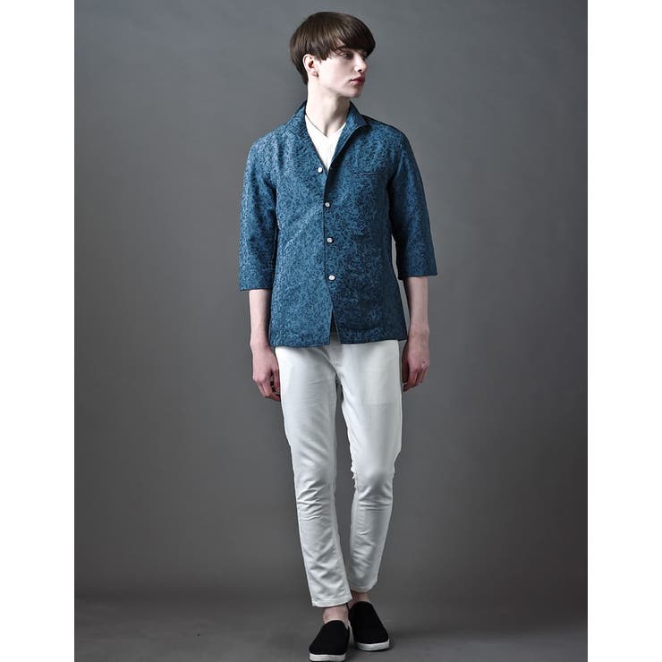 COZZA SHIRT(コッザ シャツ)イタリアンカラー[品番：BFLM0000619 