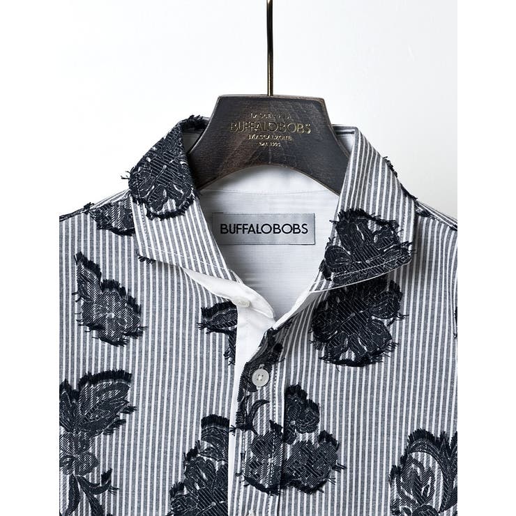 花柄シャツ　バッファローボブズ BUFFALO BOBS バッファローボブズ[品番：BFLM0000577]｜BUFFALO