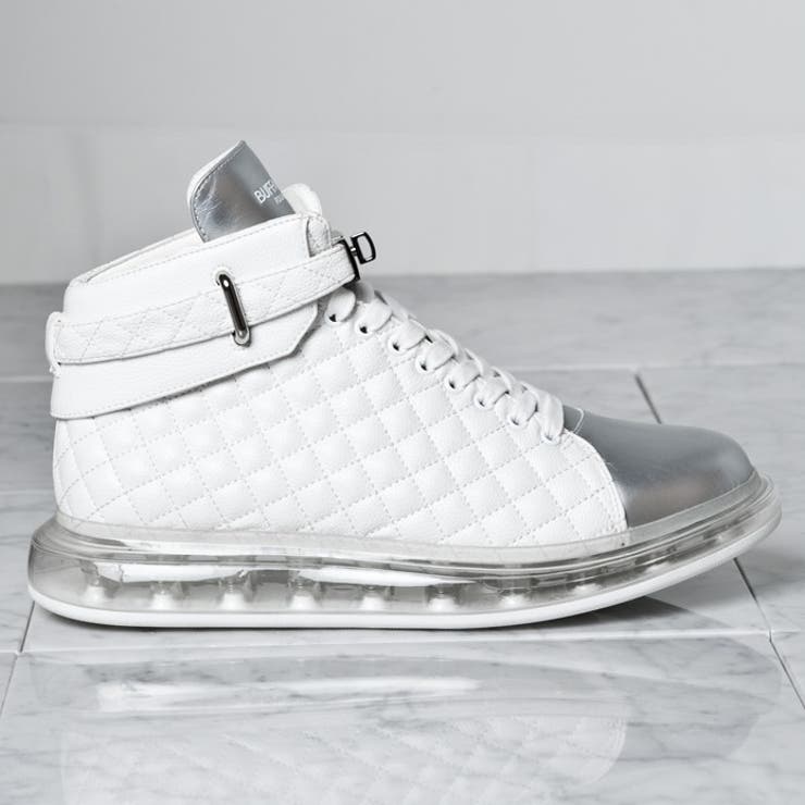 【WHITE】DUC AIRエアソール ハイカットカット[品番：BFLM0000560]｜BUFFALO  BOBS（バッファローボブズ）のメンズファッション通販｜SHOPLIST（ショップリスト）