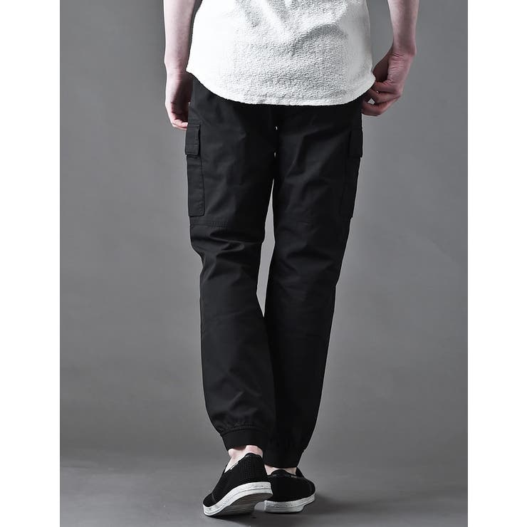 BUFFALO BOBS ブラックカーゴパンツ M