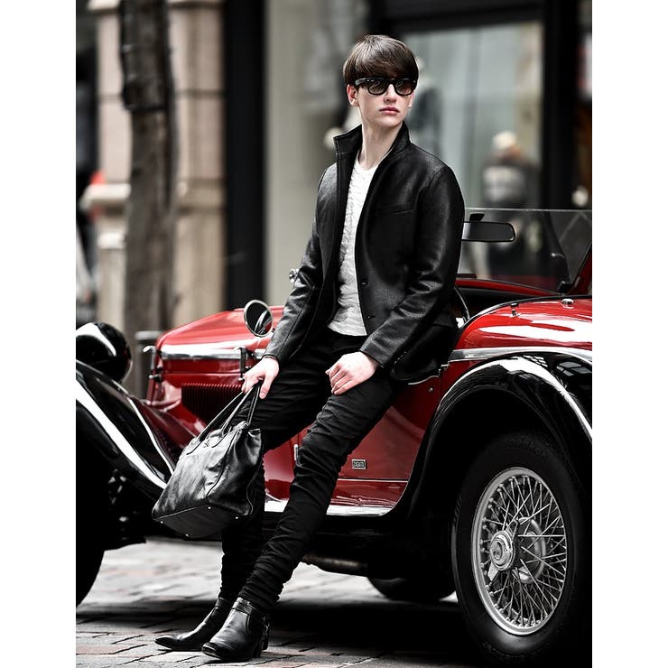 商品画像：BUFFALO BOBS(バッファローボブズ)JOHNNY STAR-LEATHER LOOK 3