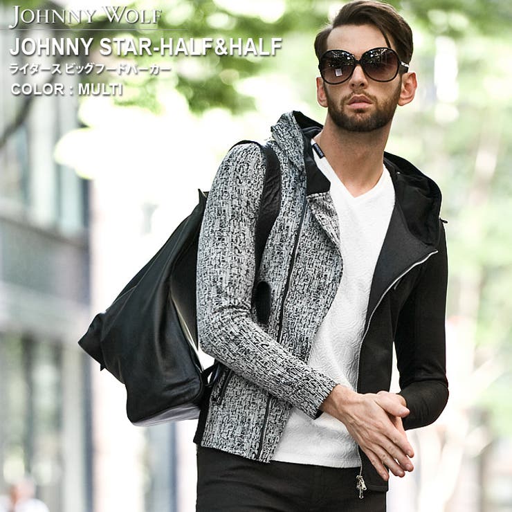 Johnny Star Half Halfライダースビッグフードパーカー 品番 Bflm Buffalo Bobs バッファローボブズ のメンズファッション通販 Shoplist ショップリスト