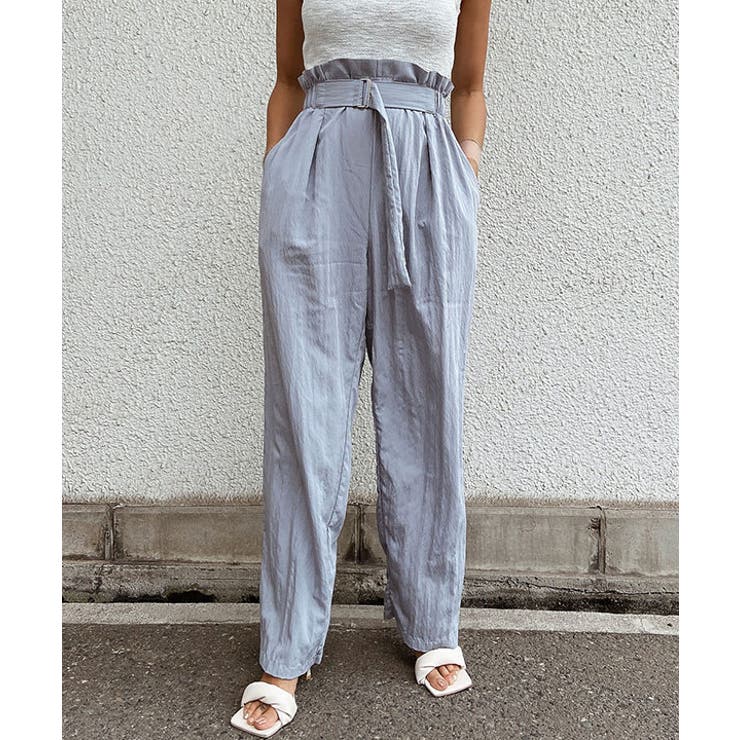 ハイウエストベルトデザインパンツ esutoreja ボトム | BUYSENSE | 詳細画像10 