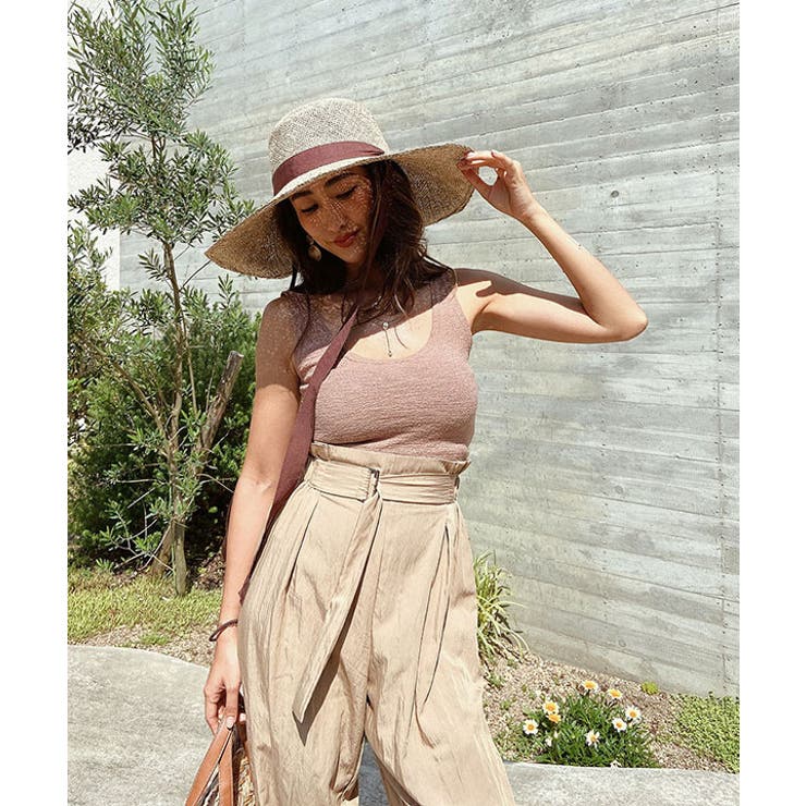 ハイウエストベルトデザインパンツ esutoreja ボトム | BUYSENSE | 詳細画像16 