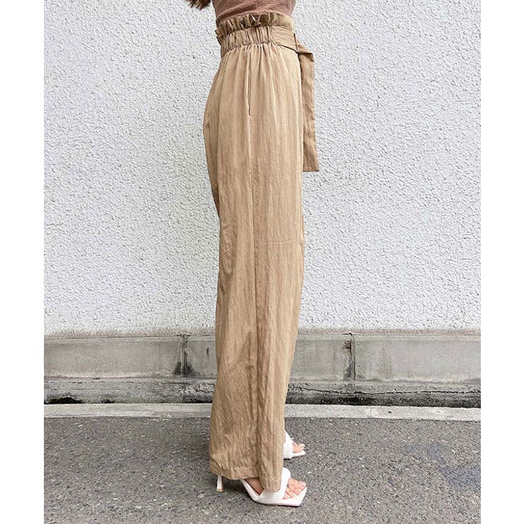 ハイウエストベルトデザインパンツ esutoreja ボトム | BUYSENSE | 詳細画像25 