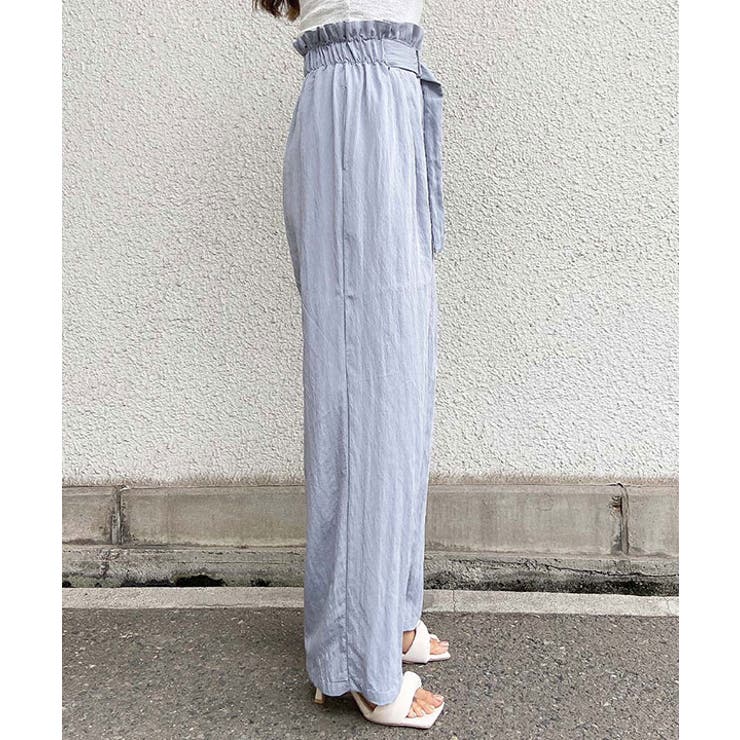 ハイウエストベルトデザインパンツ esutoreja ボトム | BUYSENSE | 詳細画像28 