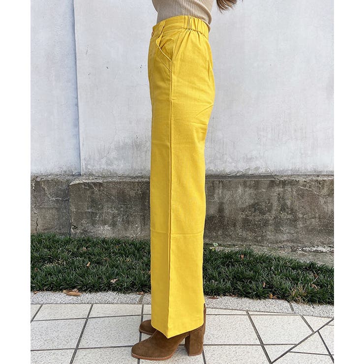 センターステッチカラーストレートパンツ esutoreja ボトム | BUYSENSE | 詳細画像16 