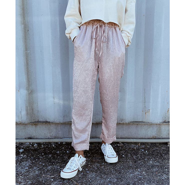 ベージュ | ワッシャーパンツ esutoreja ボトム | BUYSENSE