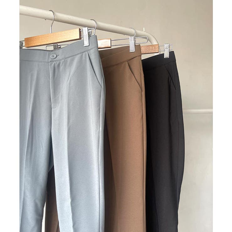 センターシームストレートパンツ esutoreja ボトム | BUYSENSE | 詳細画像20 