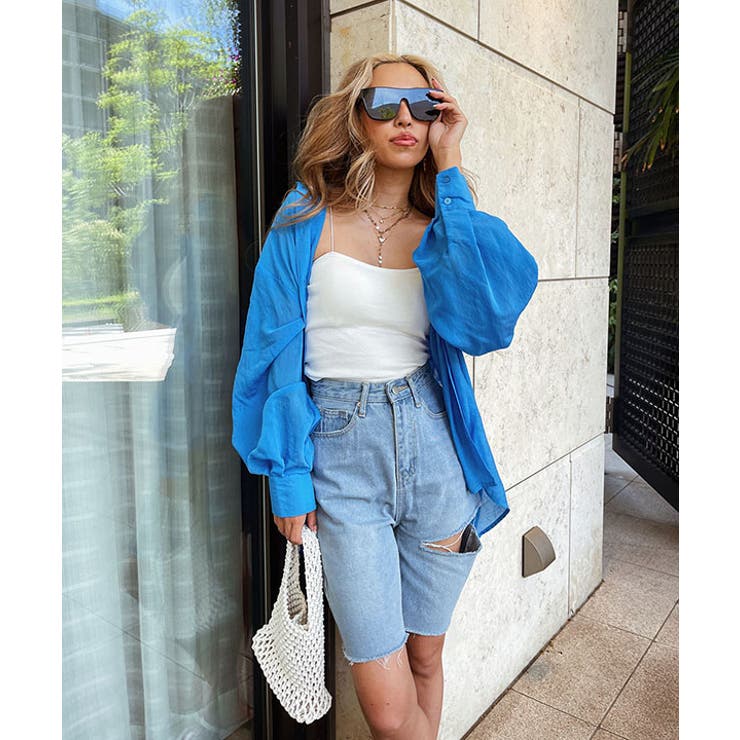 tobアニエス・ベー新品未使用デニムハーフパンツ 2025SS】デニムハーフパンツ（デニムパンツ）｜FOREVER 21