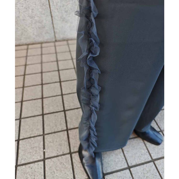サイドチュールフリルパンツesutoreja ボトム スタイルアップ | BUYSENSE | 詳細画像11 