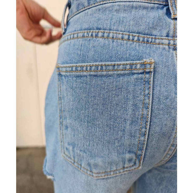 クラッシュダメージデニムesutoreja ボトム スタイルアップ | BUYSENSE | 詳細画像13 