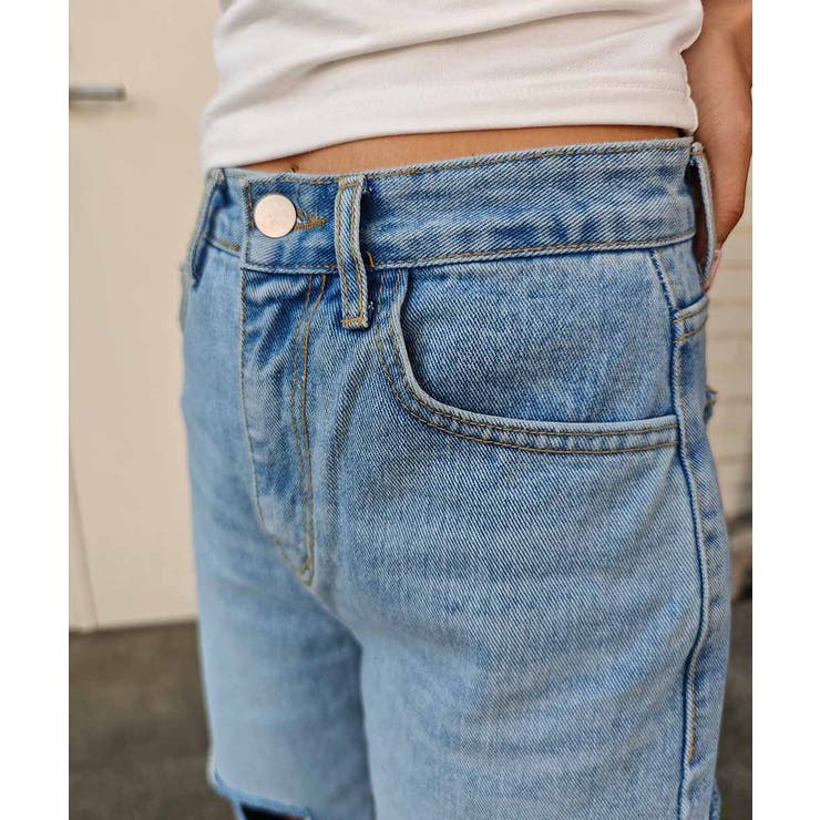 クラッシュダメージデニムesutoreja ボトム スタイルアップ | BUYSENSE | 詳細画像8 