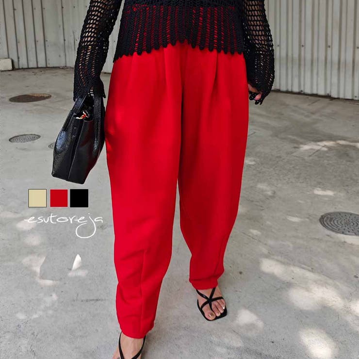 イージーコクーンパンツesutoreja ボトム スタイルアップ | BUYSENSE | 詳細画像1 