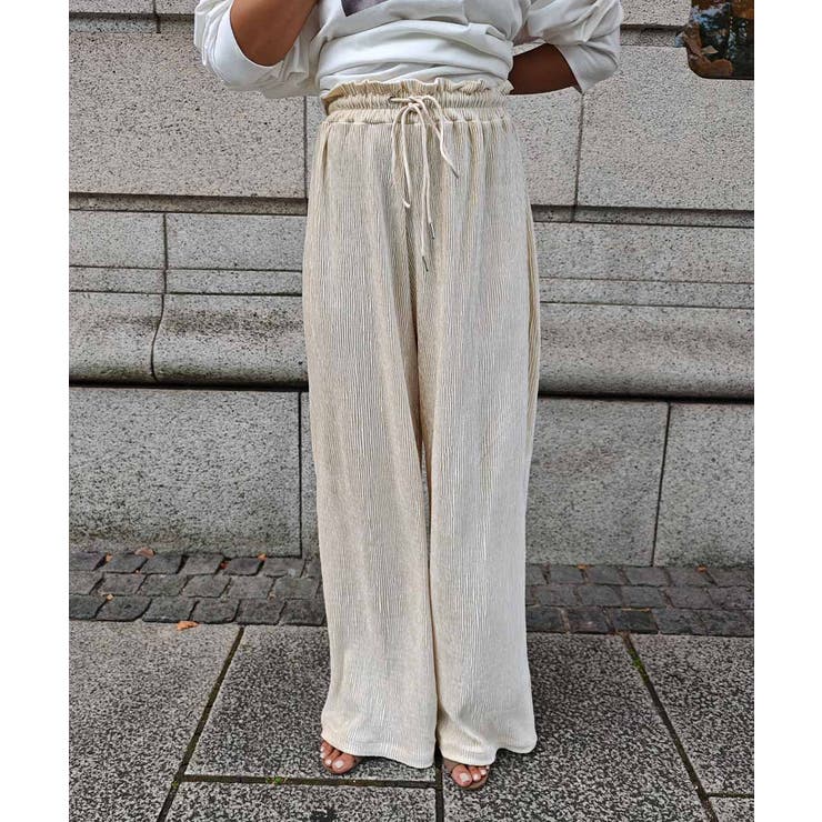 ベロアイージーパンツesutoreja パンツ スタイルアップ | BUYSENSE | 詳細画像8 