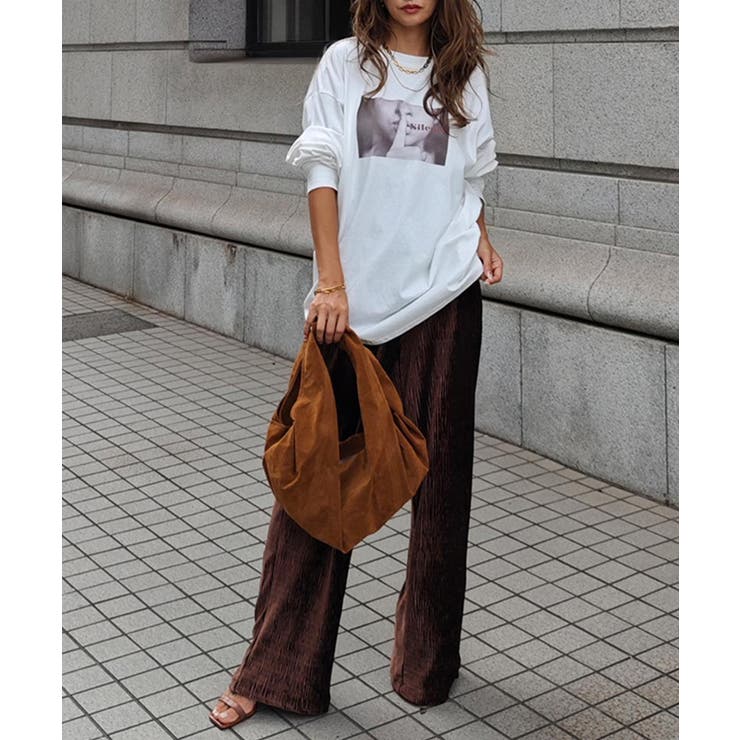 ベロアイージーパンツesutoreja パンツ スタイルアップ | BUYSENSE | 詳細画像2 