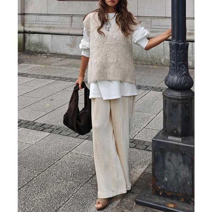 ベロアイージーパンツesutoreja パンツ スタイルアップ | BUYSENSE | 詳細画像4 