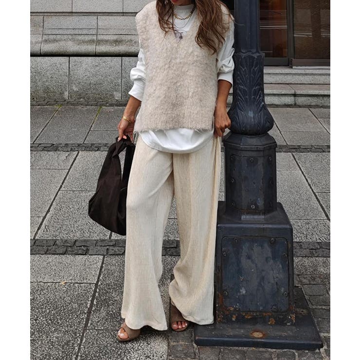 ベロアイージーパンツesutoreja パンツ スタイルアップ | BUYSENSE | 詳細画像5 