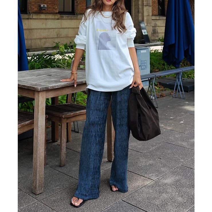 ベロアイージーパンツesutoreja パンツ スタイルアップ | BUYSENSE | 詳細画像6 