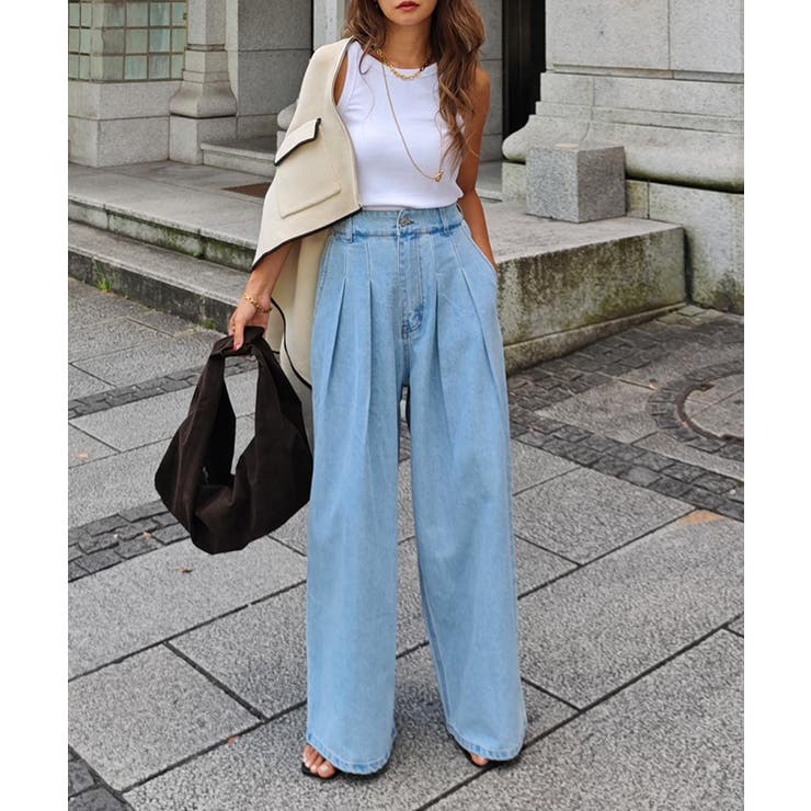 2タックバルーンワイドデニムesutoreja パンツ スタイルアップ | BUYSENSE | 詳細画像10 