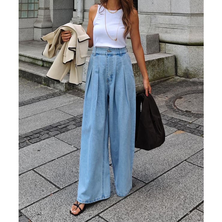 2タックバルーンワイドデニムesutoreja パンツ スタイルアップ | BUYSENSE | 詳細画像11 