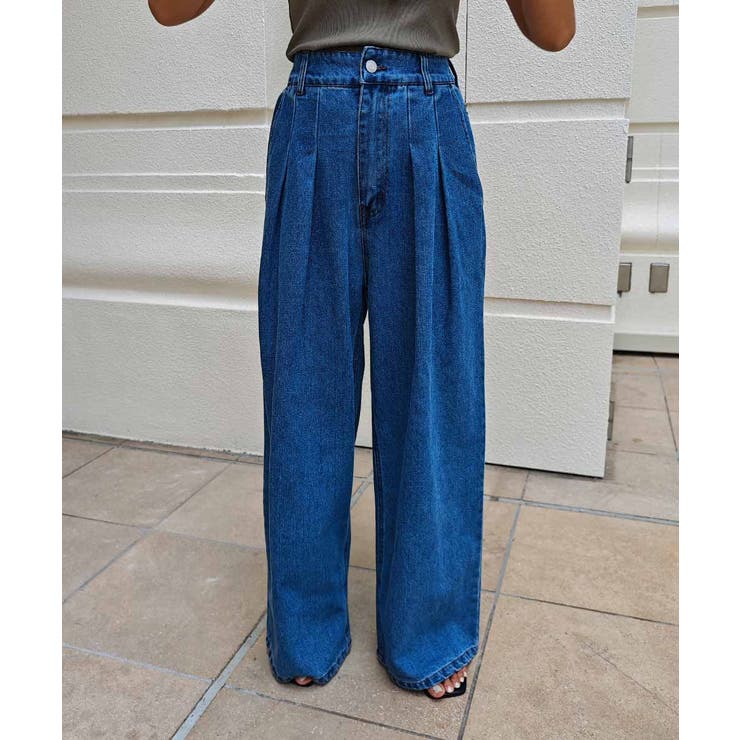 2タックバルーンワイドデニムesutoreja パンツ スタイルアップ | BUYSENSE | 詳細画像12 