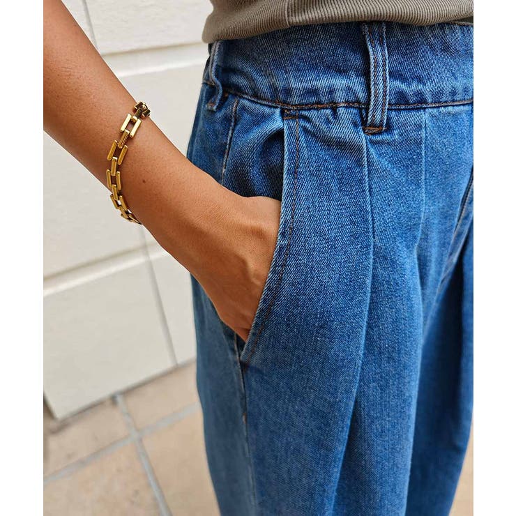 2タックバルーンワイドデニムesutoreja パンツ スタイルアップ | BUYSENSE | 詳細画像14 